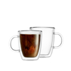 New Style Borosilicate Glass Double Wall Cup Mug