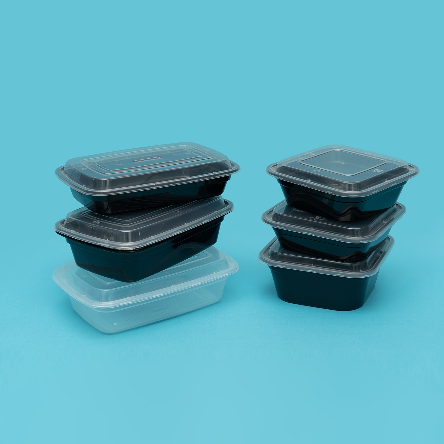 Disposable Plastic Food Container Leak Proof Lunch Container