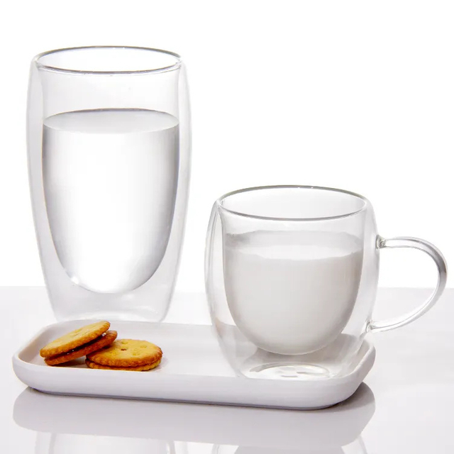 Borosilicate Glass Double Wall Cup Mug Wholesell Seller