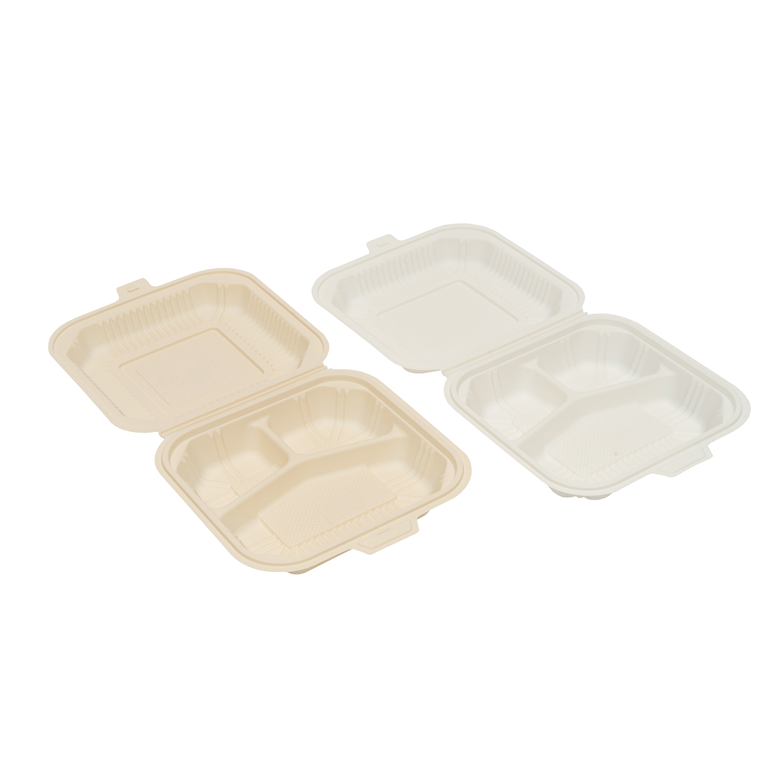 Cornstarch containers, Plates, Bowls, Clamshell Boxes