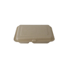 Wholesale Biodegradable Tableware Sugarcane Bagasse Clamshell Paper Pulp Packaging Lunch Box