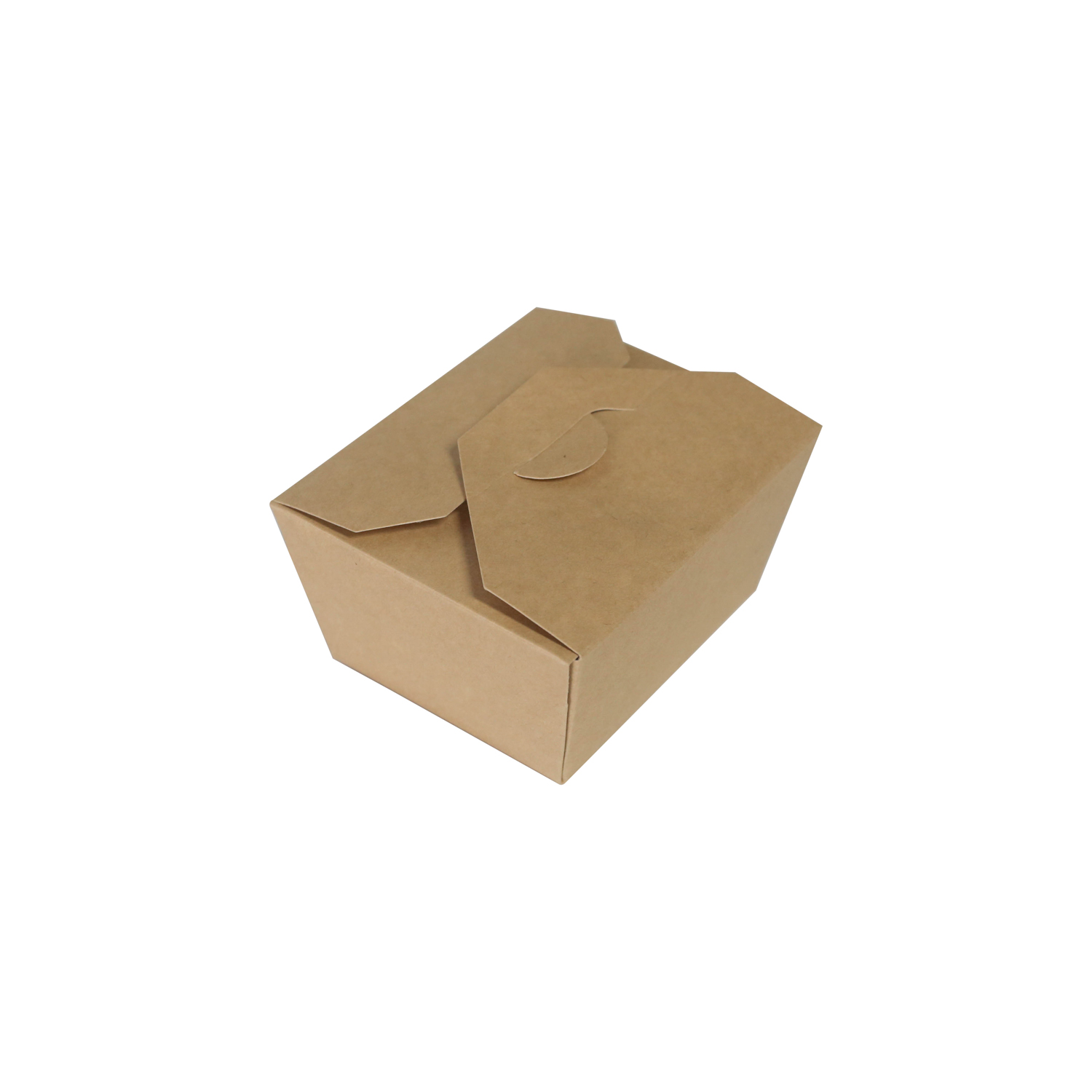 Disposable Kraft Lunch Box Paper Food Container 