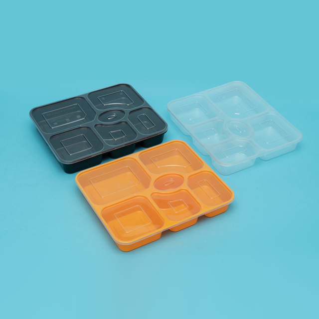 Disposable Plastic Food Container Leak Proof Lunch Container