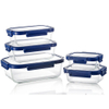 Aritight Lid High Borosilicate Glass Storage Container Microwave Safe, Oven Safe, Heat Resistance 